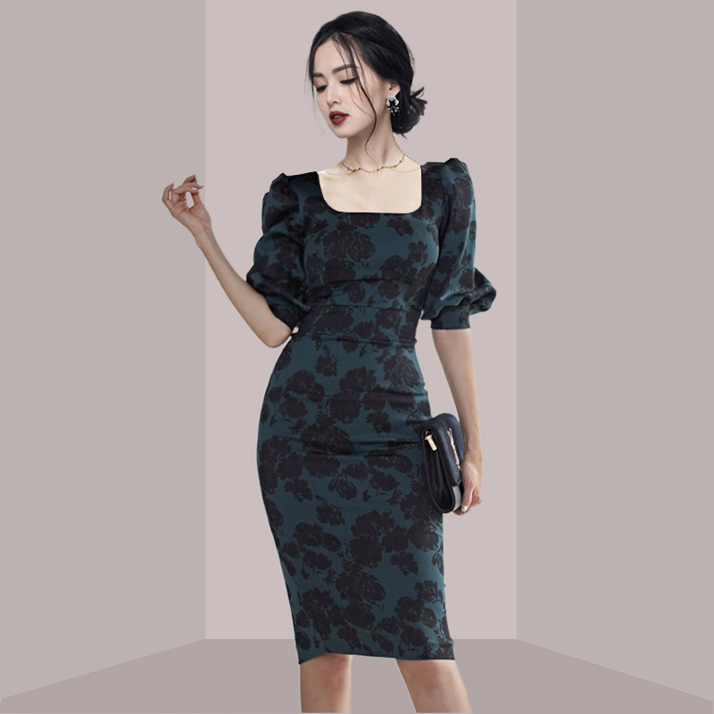 Elegant Ladylike Floral Print  - огляд і ціна Midi Skirt Floral