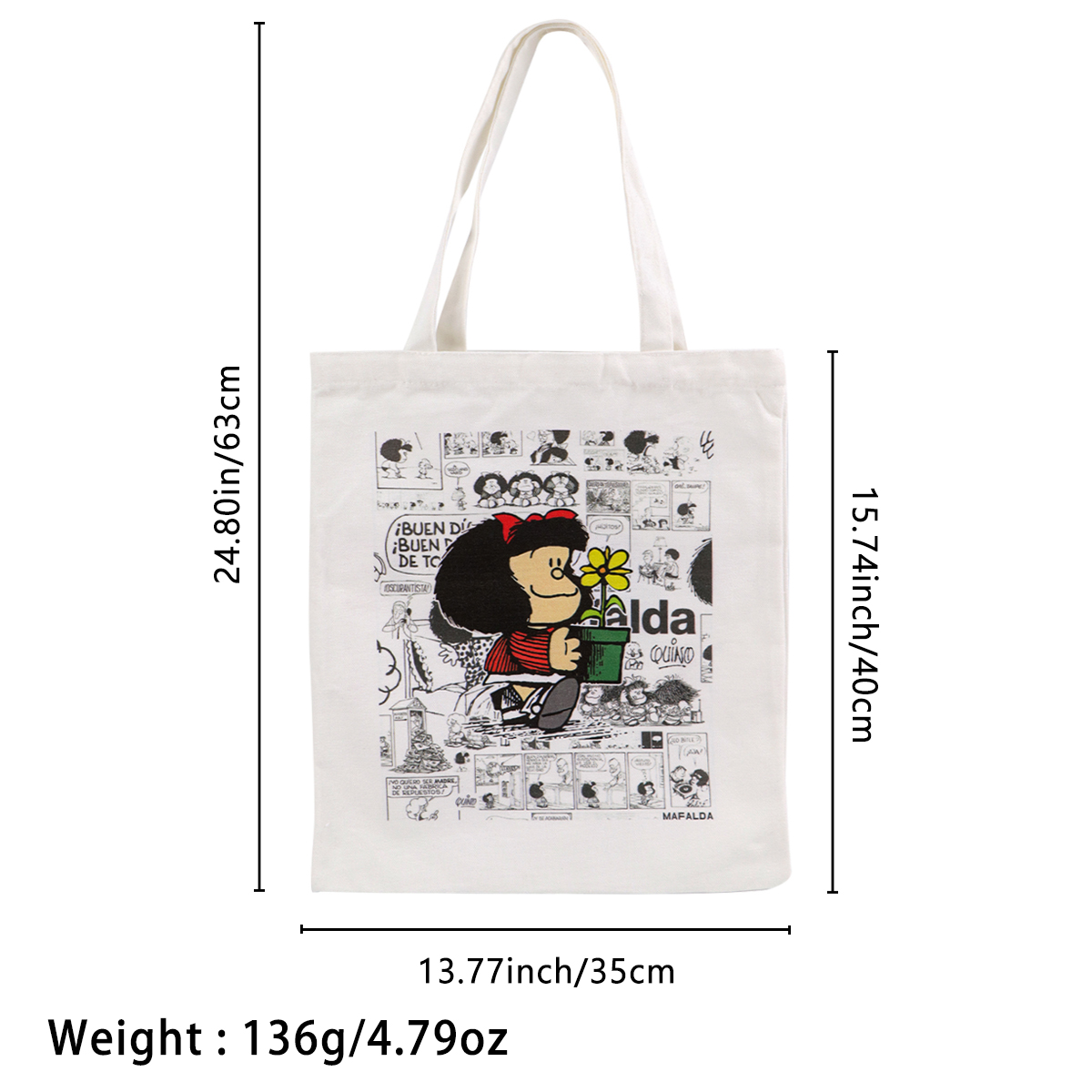 Fashion Canvas Tote Bag Women  - огляд і ціна Tote Bag Beach